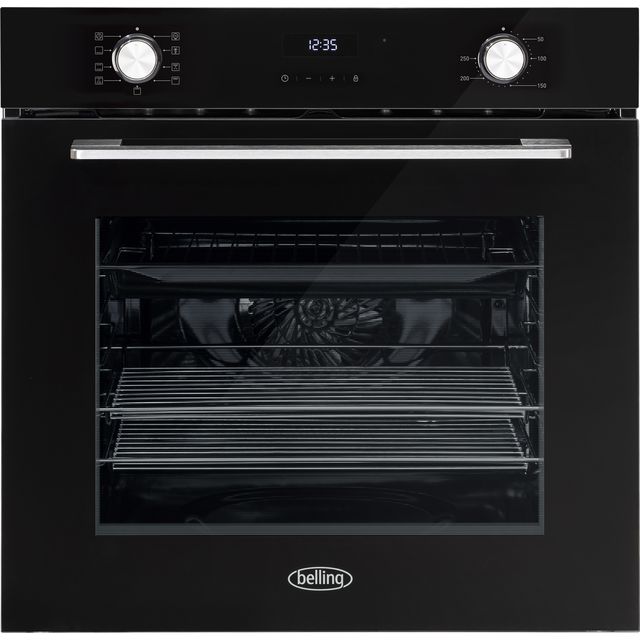 Belling ComfortCook BEL BI603MF Built In Electric Single Oven - Black - A Rated